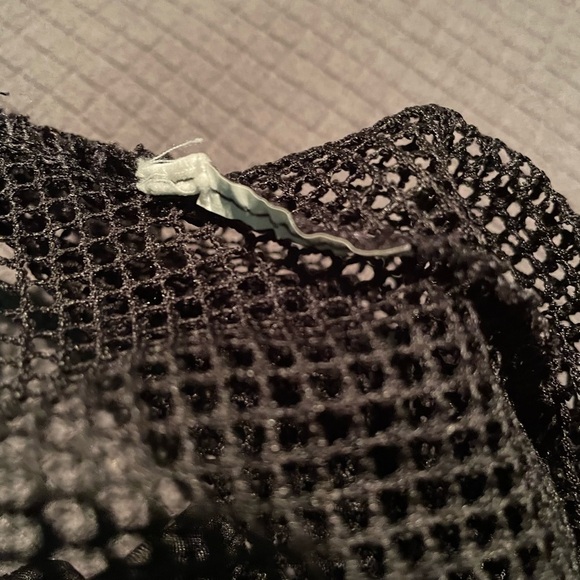 Black Mesh Cover-Up Size Medium/Large - Picture 10 of 10